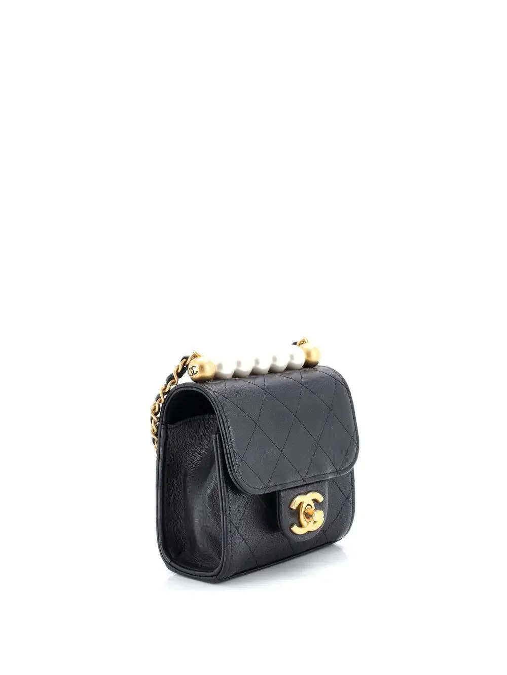Chanel Chic Pearls Flap Clutch With #205376C26B